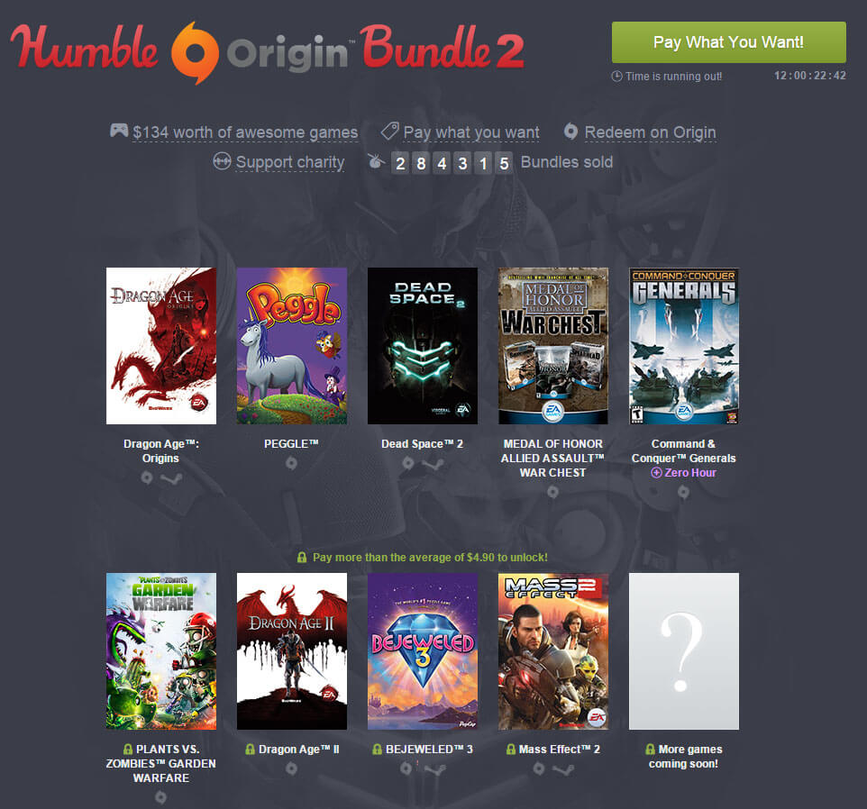 Humble Origin Bundle 2