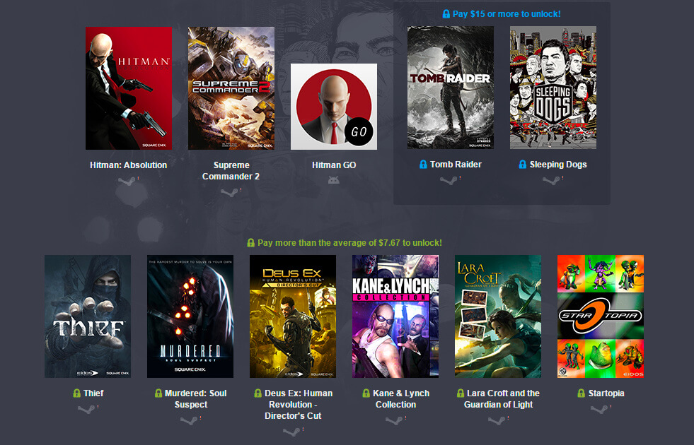 Humble Square Enix Bundle 2