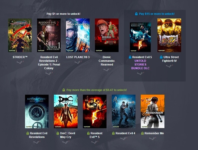 Humble Capcom Bundle