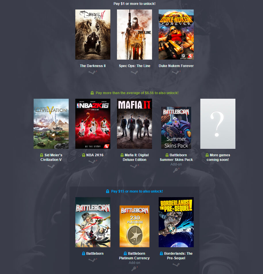 Humble 2K Bundle 2
