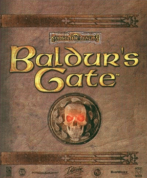 《Baldur’s Gate》原作封面