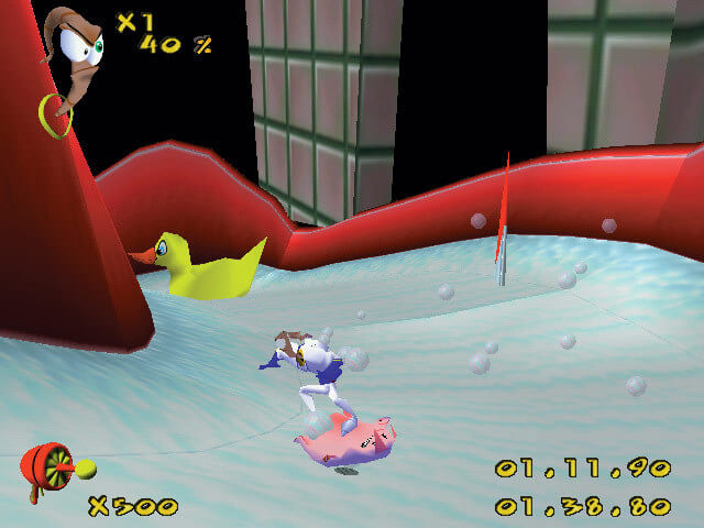 《Earthworm Jim 3D》游戏画面
