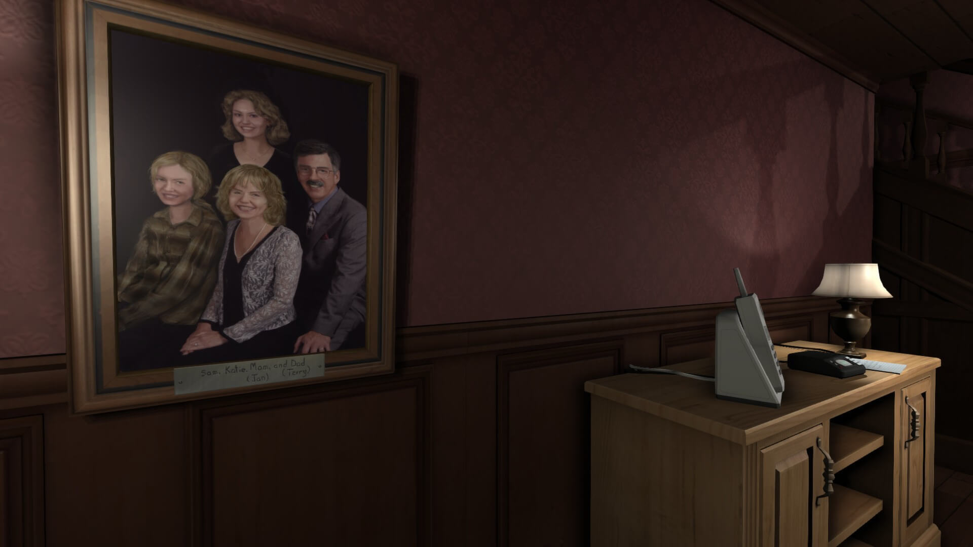 《Gone Home》游戏画面