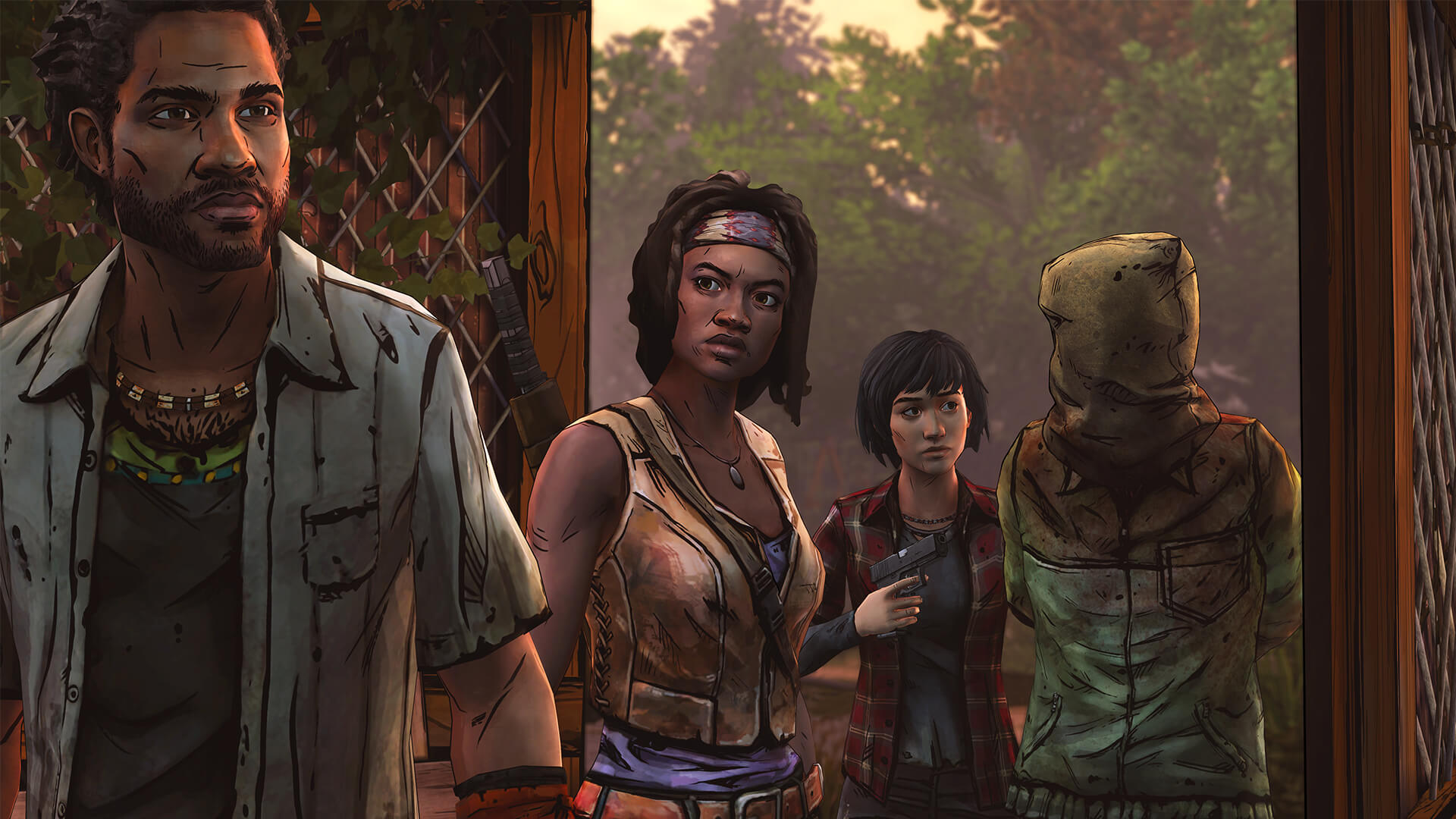 《The Walking Dead: Michonne》游戏画面